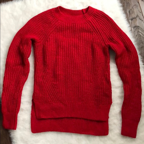 A&F bright red sweater - Picture 1 of 3